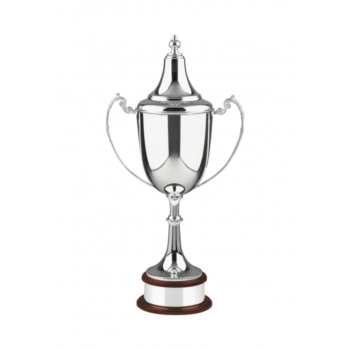SILVER PLATED TRADITIONAL TROPHY CUP - 5 SIZES